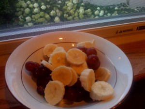 Sweet Grapes and Bananas