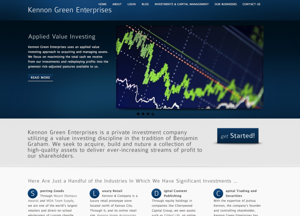 Kennon Green Enterprises New Site Kennon Green Enterprises New Site
