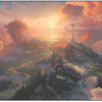 Thomas Kinkade The Cross Painting