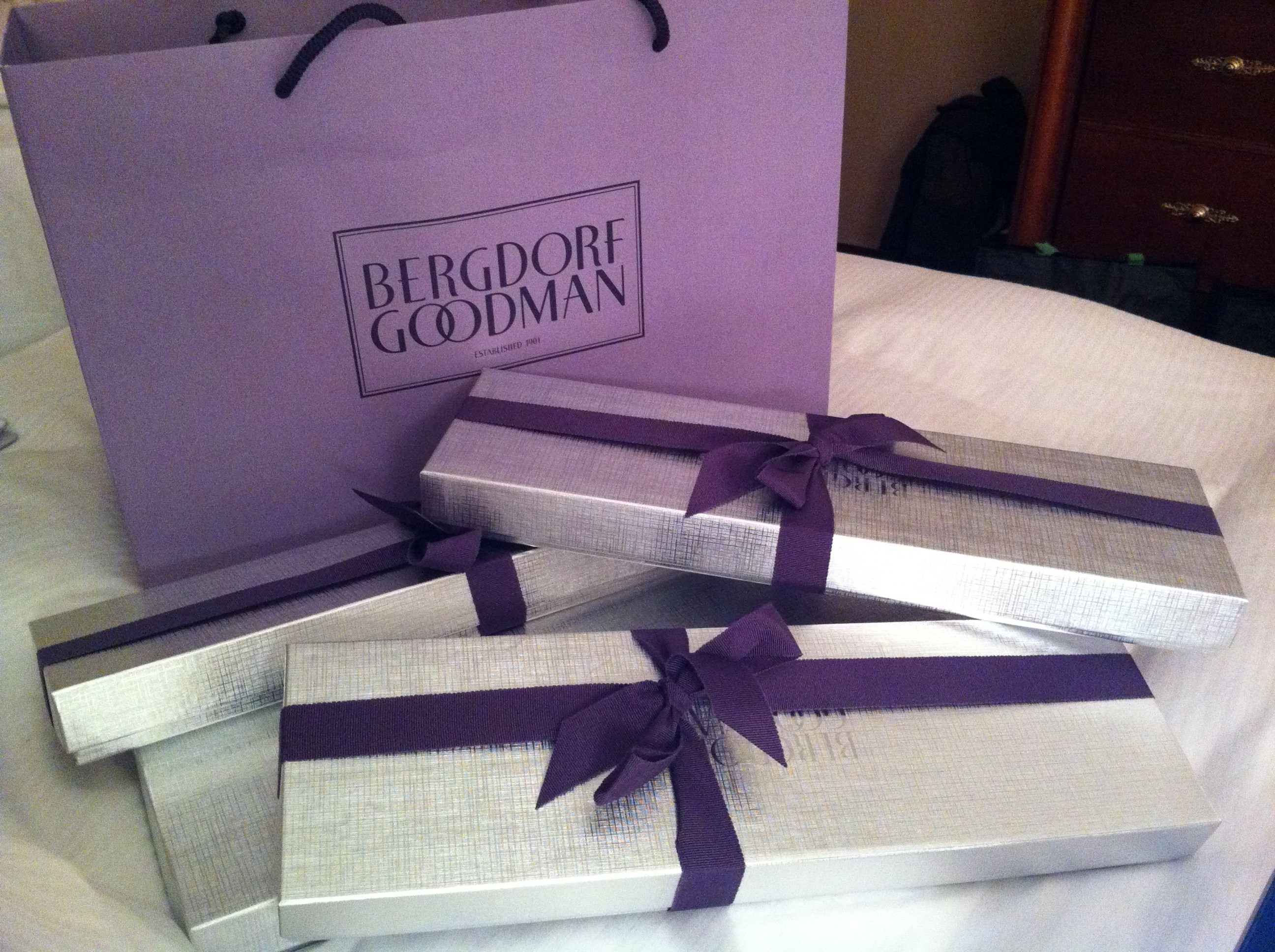 Opening Charvet Ties at Hotel Opening Charvet Ties at Hotel