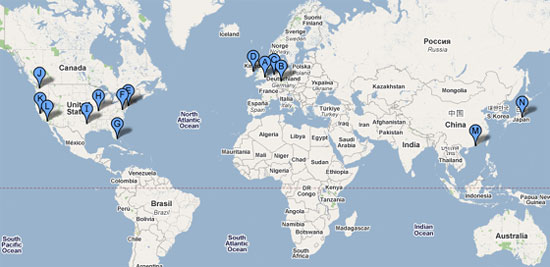 Amazon Cloudfront Locations Amazon Cloudfront Locations