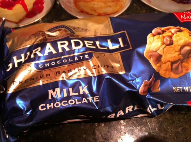 Ghiradelli Milk Chocolate Chips for Belgian Waffles Ghiradelli Milk Chocolate Chips for Belgian Waffles