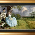 Mr. and Mrs. Andrews by Thomas Gainsborough