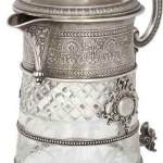Christies Auction Silver Sailor Decanter