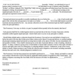 Promissory Note Borrowing Money