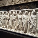 Roman Sarcophagus 240 to 260 Common Era in Marble