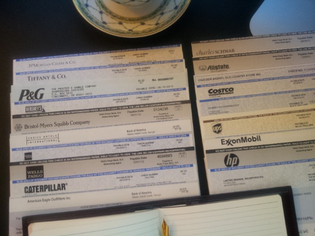 Calculating Dividend Checks Calculating Dividend Checks