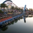 California Screamin Roller Coaster Paradise Pier Disney's California Grand Adventure