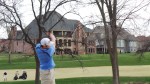 Caleb on the Golf Course