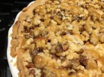 Closeup of Caramel Pecan Apple Pie Josh and Aaron