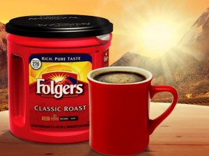 Switching to Folgers coffee was an example of frugality.