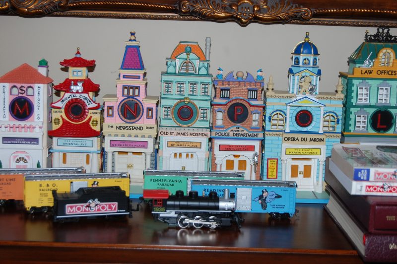 Monopoly collectibles in my office Monopoly collectibles in my office