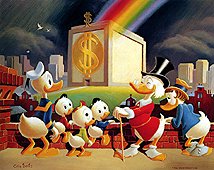 Scrooge McDuck Carl Barks Money Bin