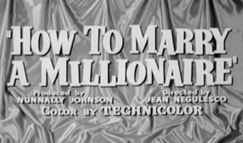 How to Marry a Millionaire Screentitle