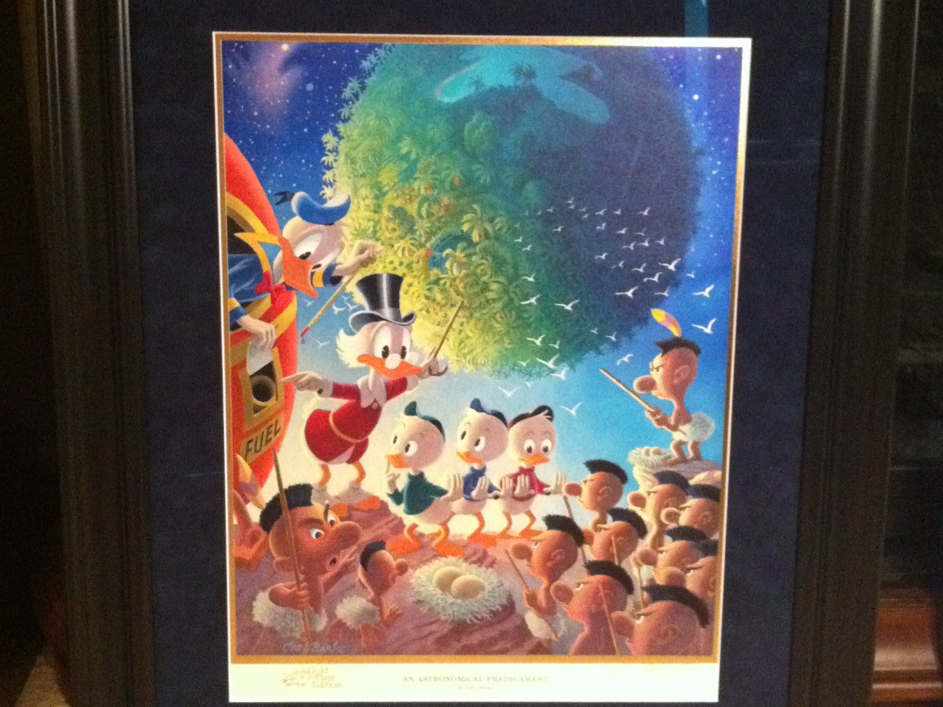 Carl Barks for Office Gold Plate Carl Barks for Office Gold Plate