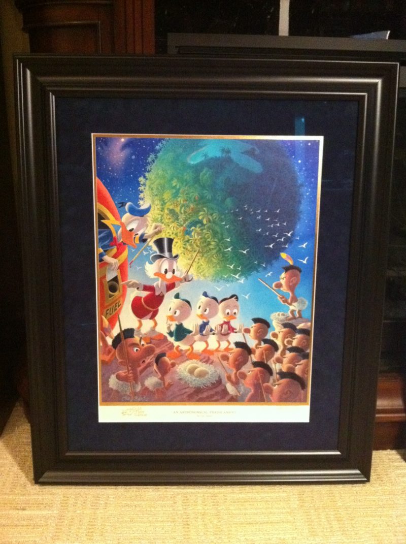 Carl Barks for Office Gold Plate Carl Barks for Office Gold Plate