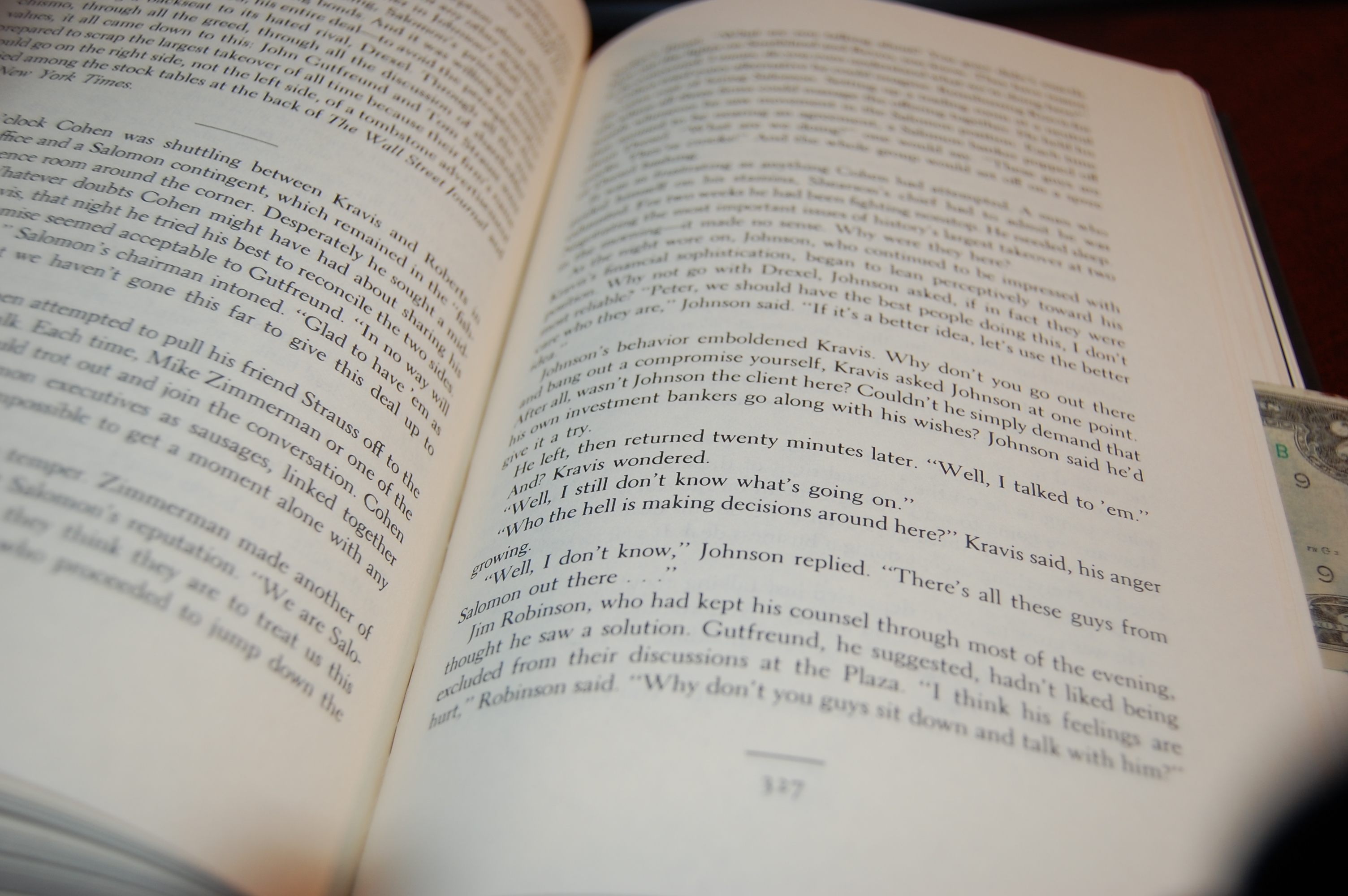Finish Reading Barbarians at the Gate Finish Reading Barbarians at the Gate