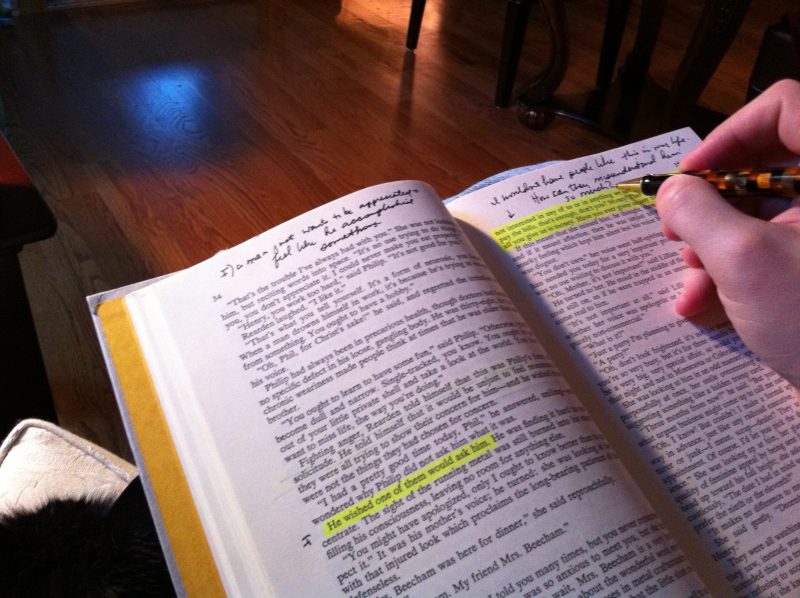 Reading and Taking Notes on Atlas Shrugged by Ayn Rand