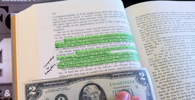 Reading Atlas Shrugged and Thinking About Objectivism and Free Market Systems Reading Atlas Shrugged and Thinking About Objectivism and Free Market Systems