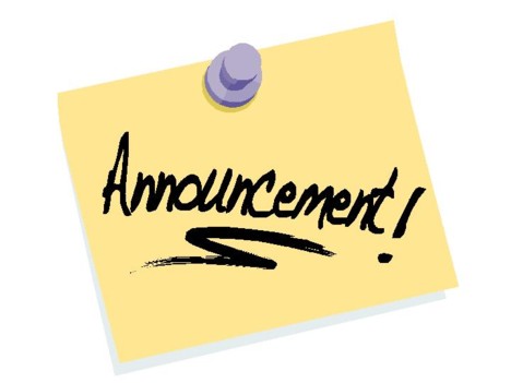 Announcement Announcement