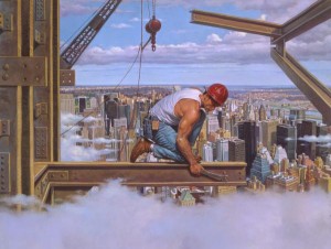 Construction Worker by Garin Baker