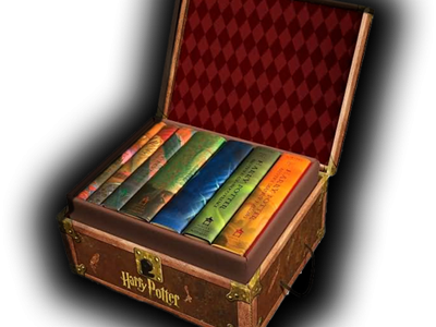 Harry Potter J.K. Rowling Box Set Trunk