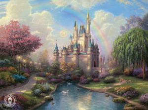 Thomas Kinkade Cinderella Castle
