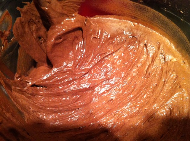 Chocolate Peanut Butter Cupcake Batter