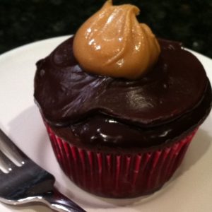 Chocolate Peanut Butter Cupcakes
