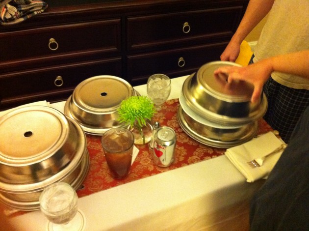 Room Service at the Intercontinental Hotel in Kansas City at the Country Club Plaza Room Service at the Intercontinental Hotel in Kansas City at the Country Club Plaza