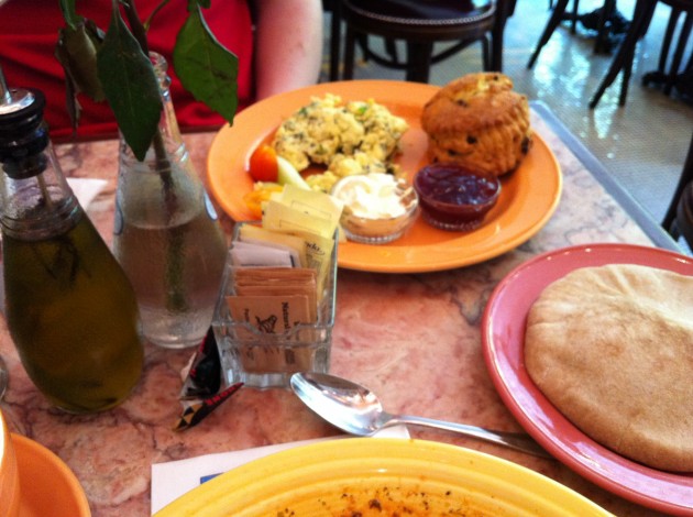 Aaron Breakfast at Cafe Lalo Aaron Breakfast at Cafe Lalo