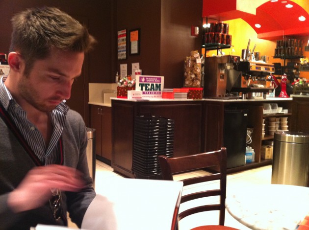 Aaron at Jacques Torres Chocolates Aaron at Jacques Torres Chocolates