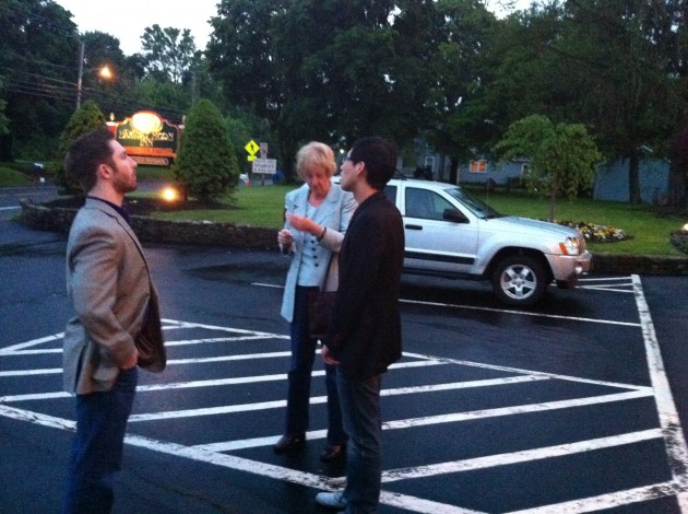 After Dinner in the Parking Lot of the Harvest Moon Inn