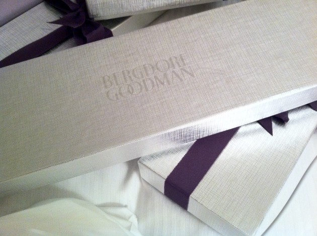 Bergdorf Goodman Charvet Ties in a Box