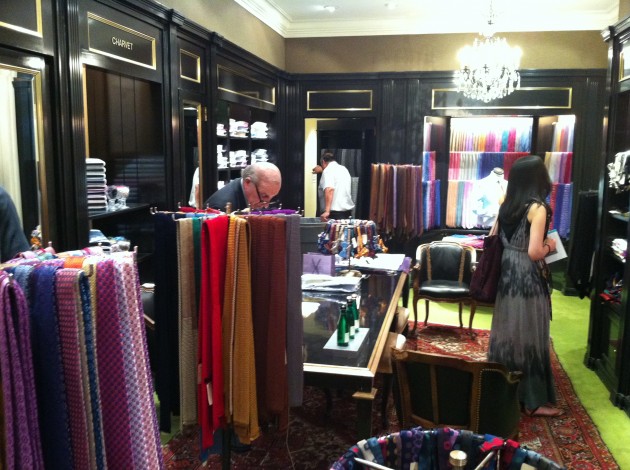 Charvet Store at Bergdorf Goodman New York Charvet Store at Bergdorf Goodman New York