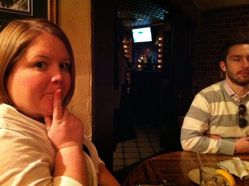 Jocelyn and Aaron at Winberies Jocelyn and Aaron at Winberies