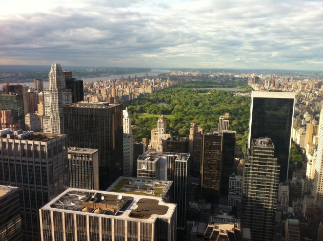 View from Top of Rockefeller Center