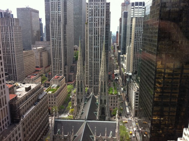 View of Rockefeller Center