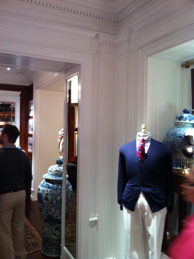 Walking Upstairs Ralph Lauren Men's Mansion on Madison Avenue