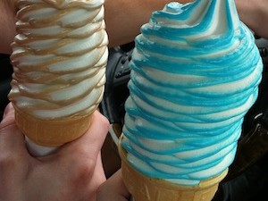 Flavor Burst Ice Cream Cone