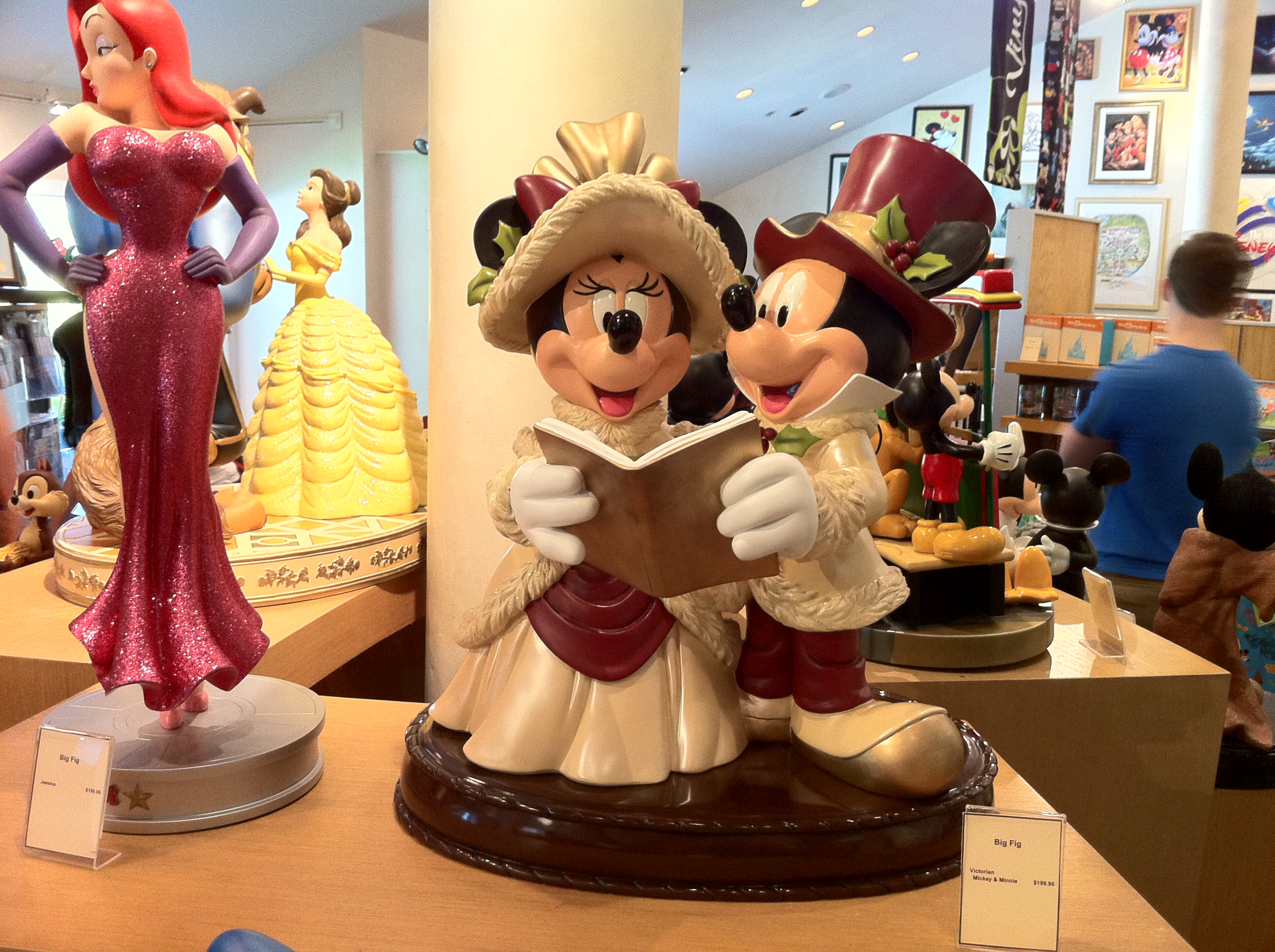 disney christmas garden statues
