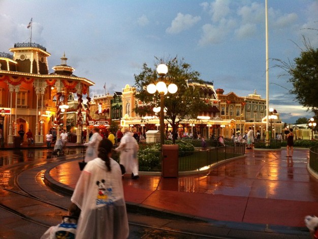 Thunderstorms at Disney World