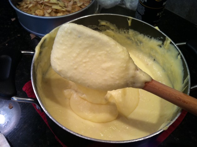 French Style Mashed Potatoes with Cheese and Garlic