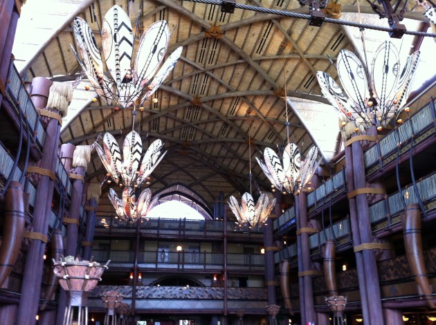 Lobby of Jambo House at Walt Disney World Animal Kingdom Resort Lobby of Jambo House at Walt Disney World Animal Kingdom Resort