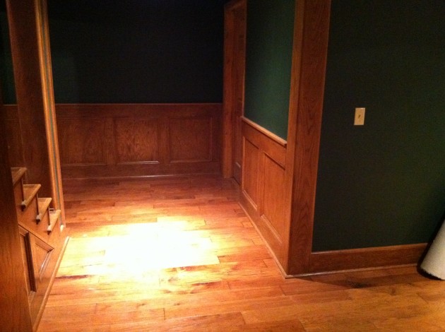 Media Room Entrance Hallway