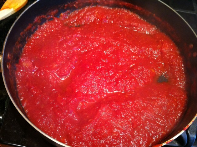Red Sauce Simmering