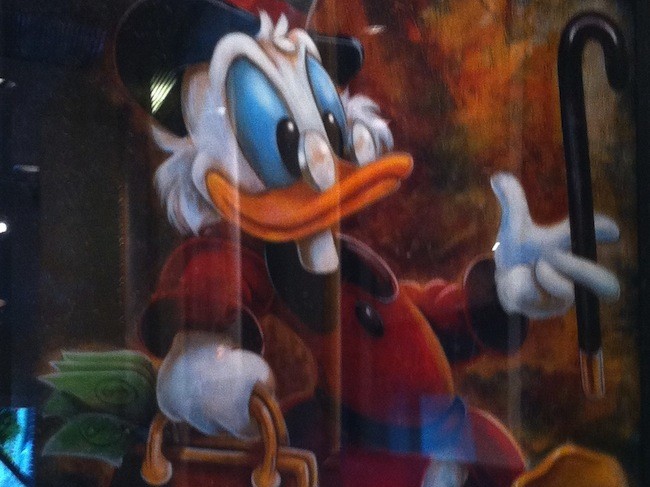 Scrooge McDuck Limited Edition Downtown Disney