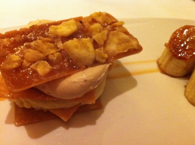 Bananas and Caramel Dessert