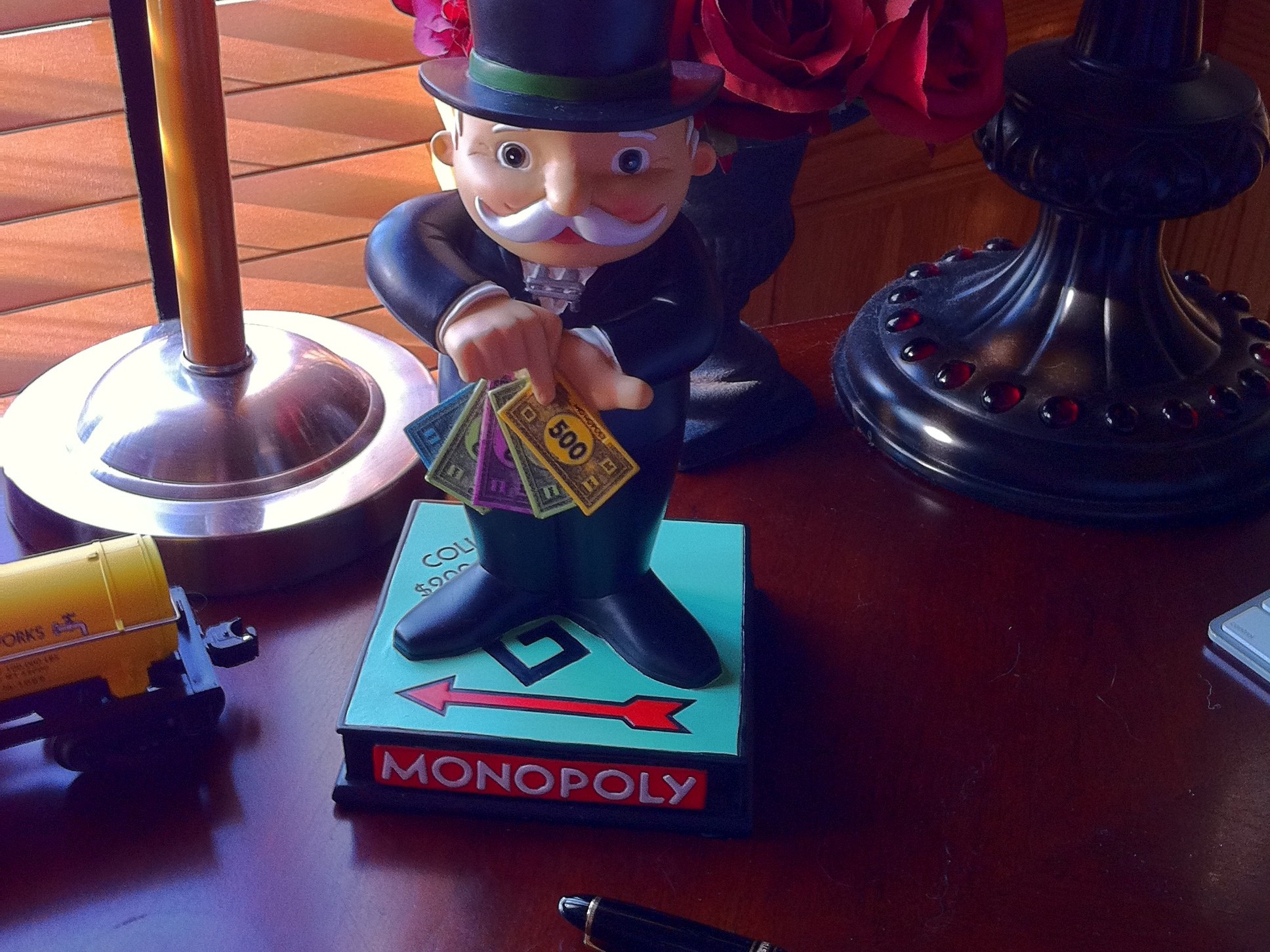 Ceramic Monopoly Bank Ceramic Monopoly Bank