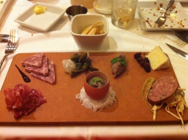 Charcuterie Board at the Yachtsman Club